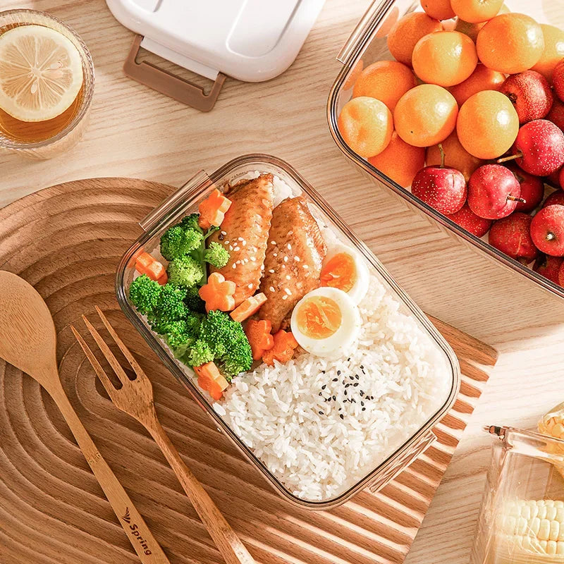 Caja de almacenamiento de alimentos al vacío: recipiente sellado para mantener la frescura