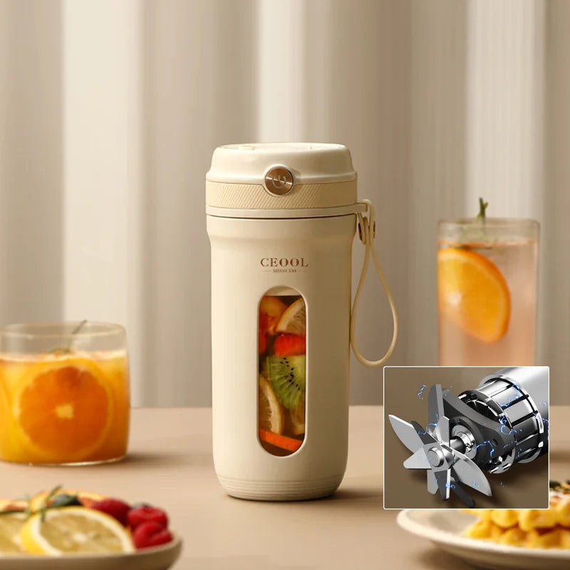 Mini Portable Blender: Multifunction Juice Maker