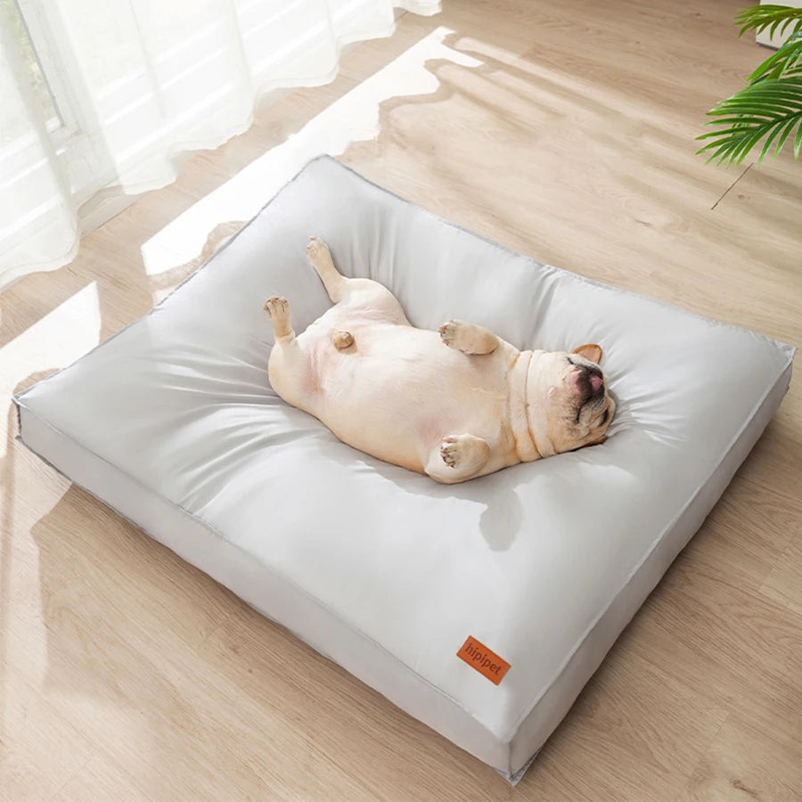 Rectangular Dog Bed: Soft, Washable & Waterproof