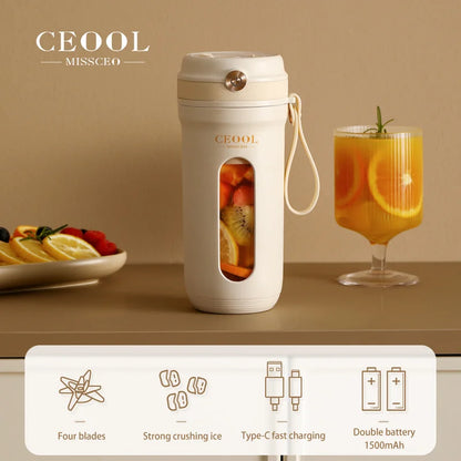 Mini Portable Blender: Multifunction Juice Maker